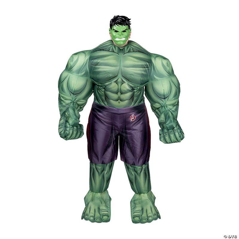 Kids Inflatable Marvel Hulk Jumpsuit Costume