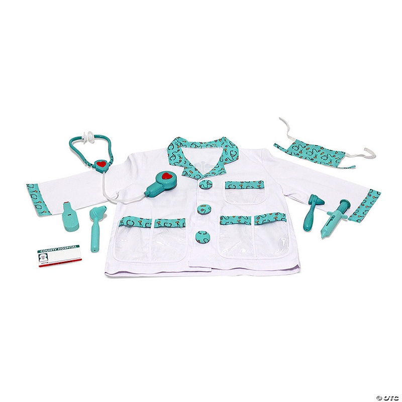 Melissa & Doug Doctor Role Play Costume Set