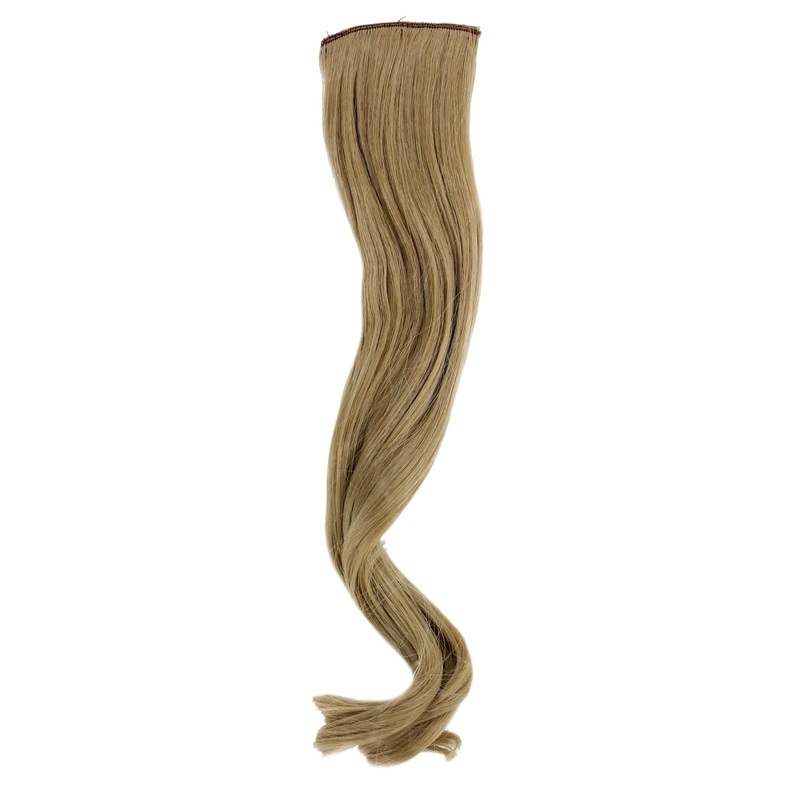 2 Clips Extension strand wavy 45 cm light ash blonde YZF-P2C18-24