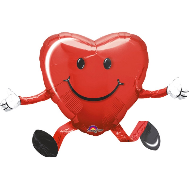 Heart balloon Love is in the air 48cm