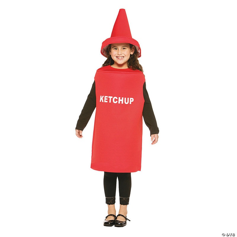 Kids Ketchup Costume – Medium