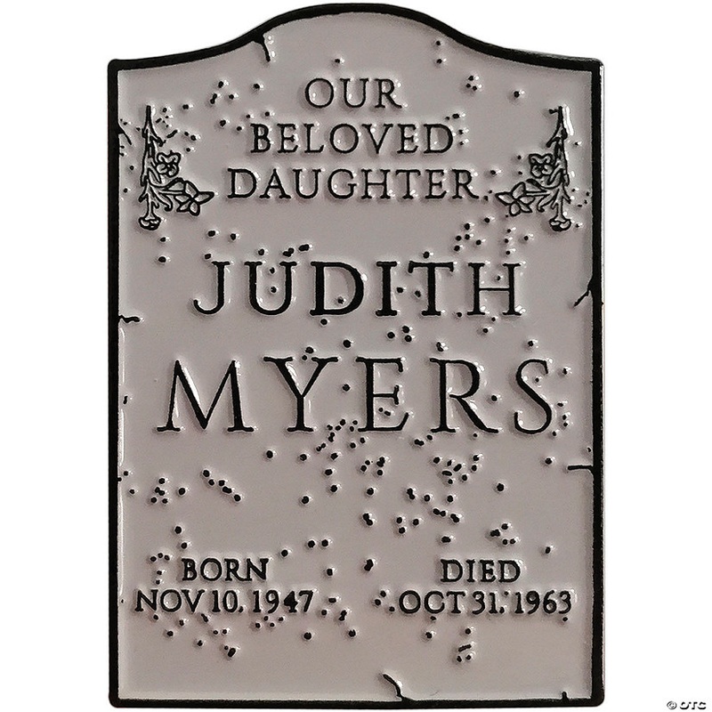 1 1/2 Halloween (1978) Judith Myers Tomb Enamel Pin