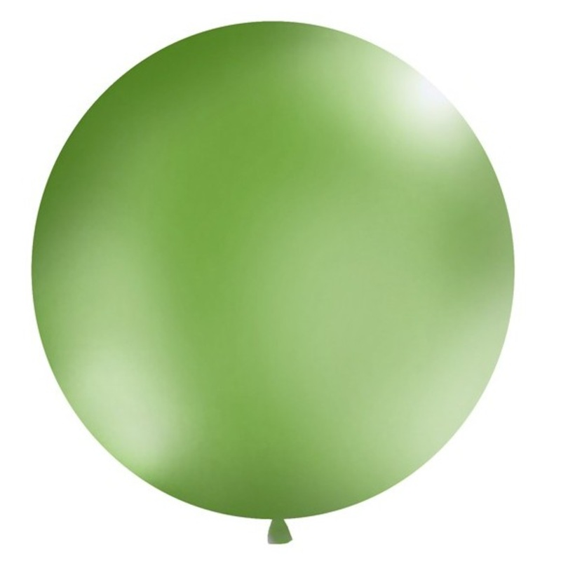 XXL balloon party giant light green 1m