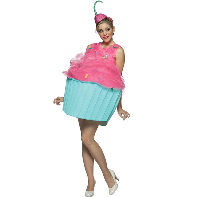 Sweet Eats Cupcake Adult Costume One Size Fits Most