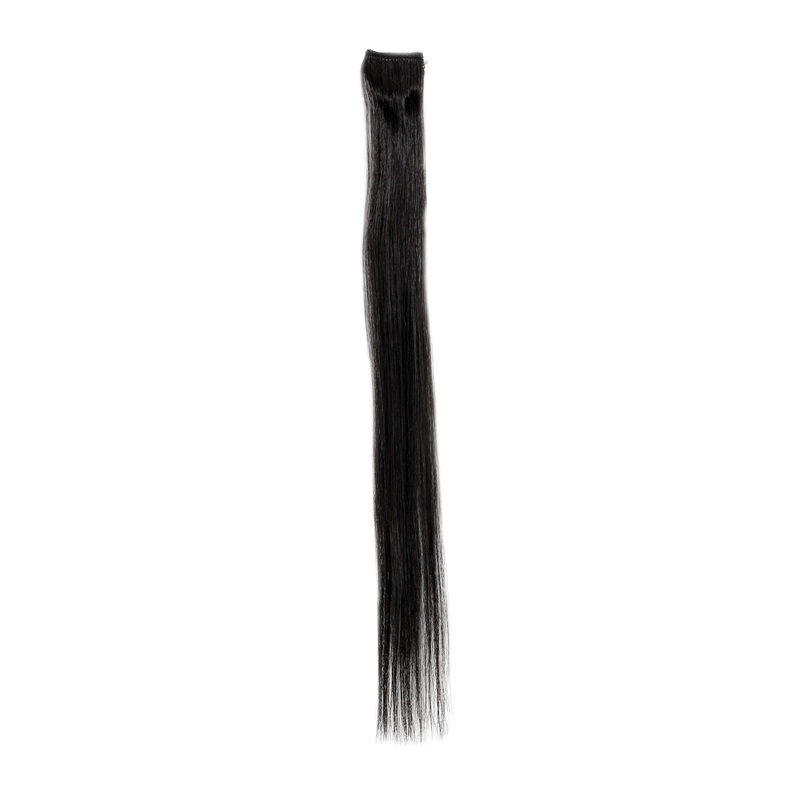 1 Clip-In Extension Strand Straight 45 cm Black Black-Brown YZF-P1S18-2