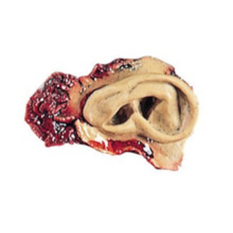 Ripped Off Ear Halloween Prop