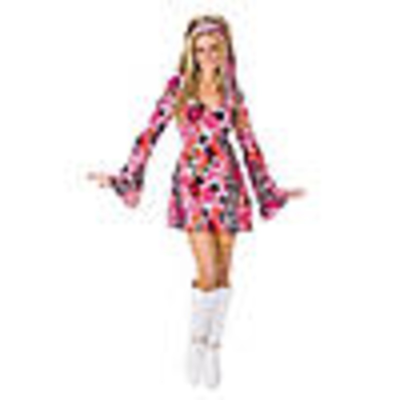 Womens Feelin Groovy Costume|SMMED|MEDLRG