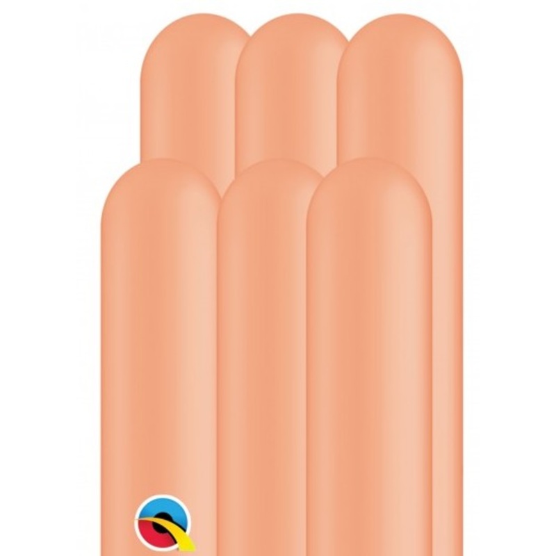 100 modeling balloons 260Q rose gold 1.5m