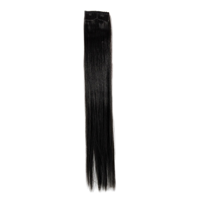 2 Clips Extension Strand Straight 45 cm Dark Brown YZF-P2S18-4