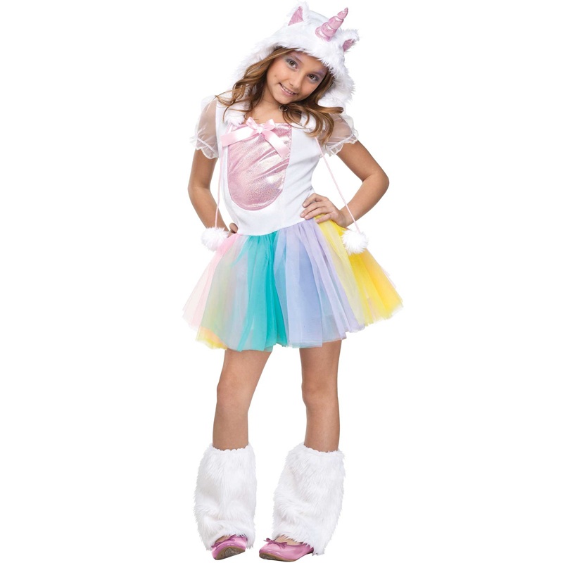 Unicorn Child Costume Small|Small|Medium|Large