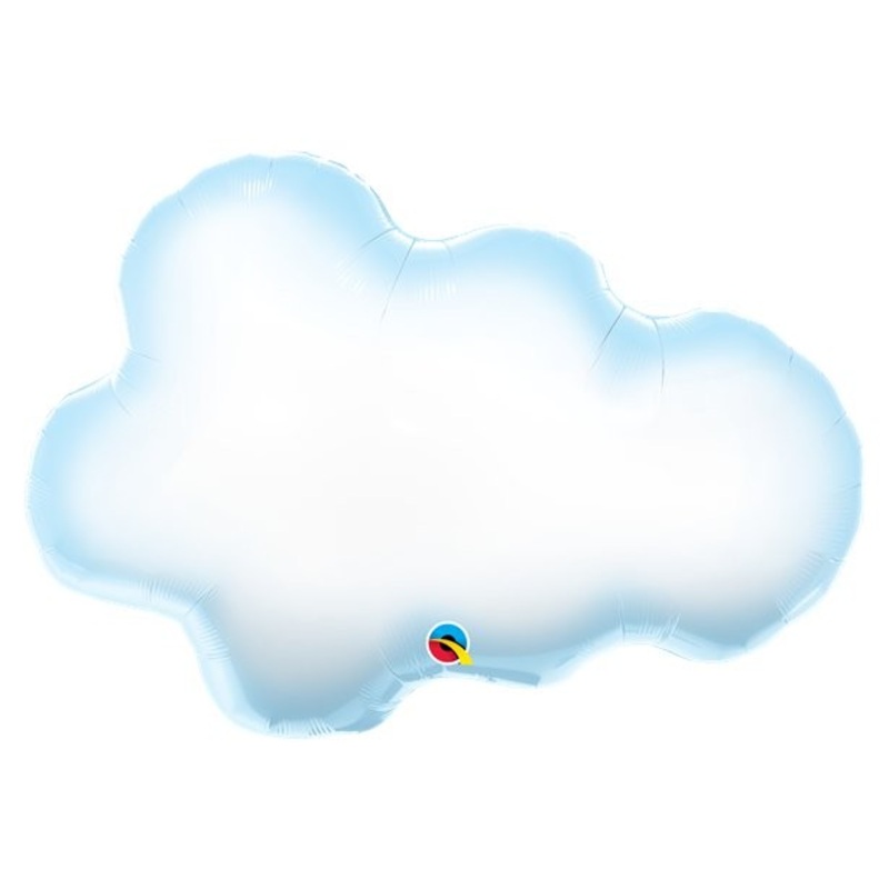 Foil balloon big cloud 76cm