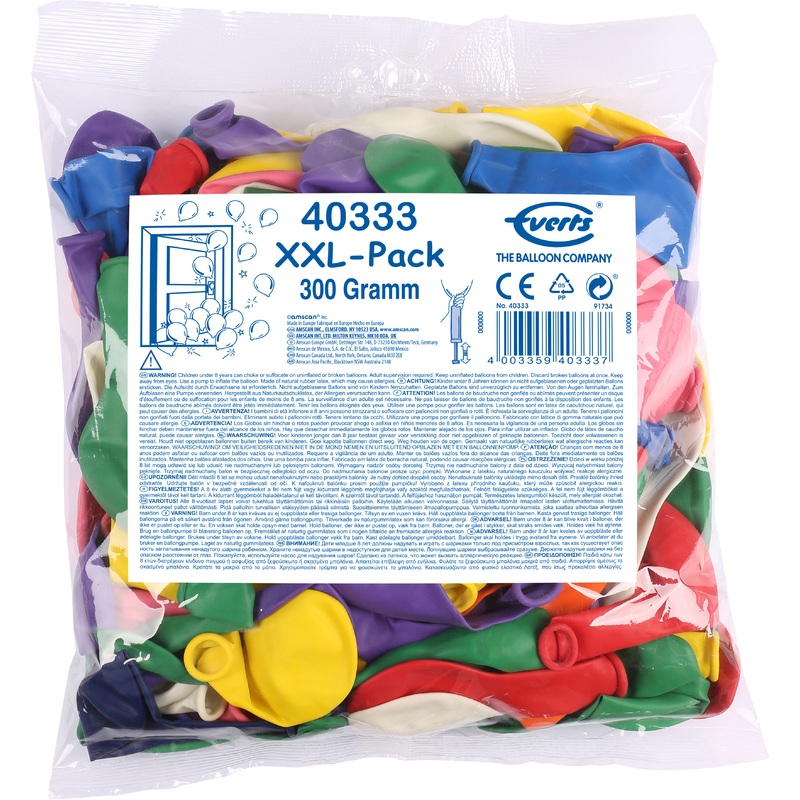 XXL storage pack of balloons 300g