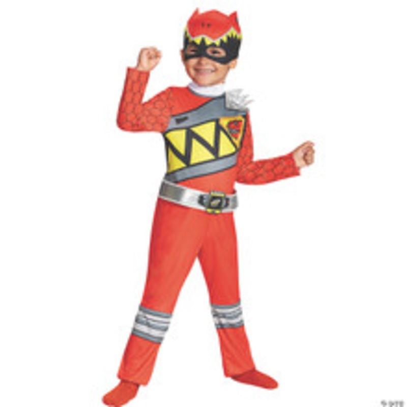 Boy’s Classic Red Ranger Dino Costume – Small