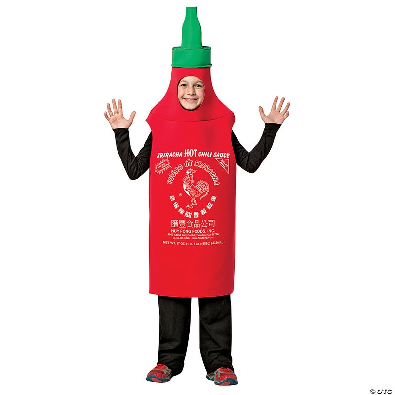 Kids Sriracha Costume