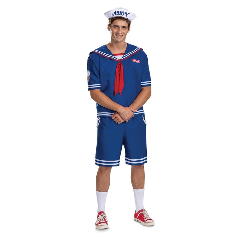 Steve Scoops Ahoy Deluxe Adult Costume Medium (38-40)
