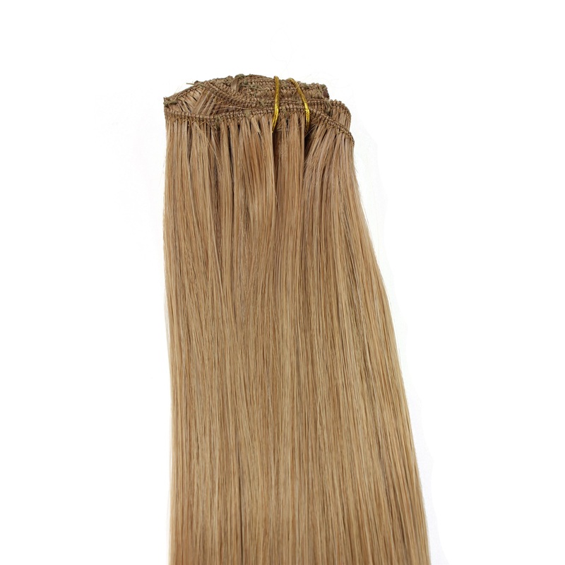 8-piece Clip-in Complete Set Extensions Blonde Ash Blonde EX03-GGO-15