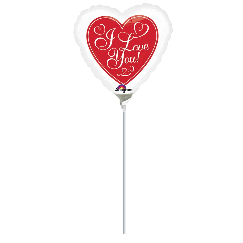 Hot love stick balloon 23cm