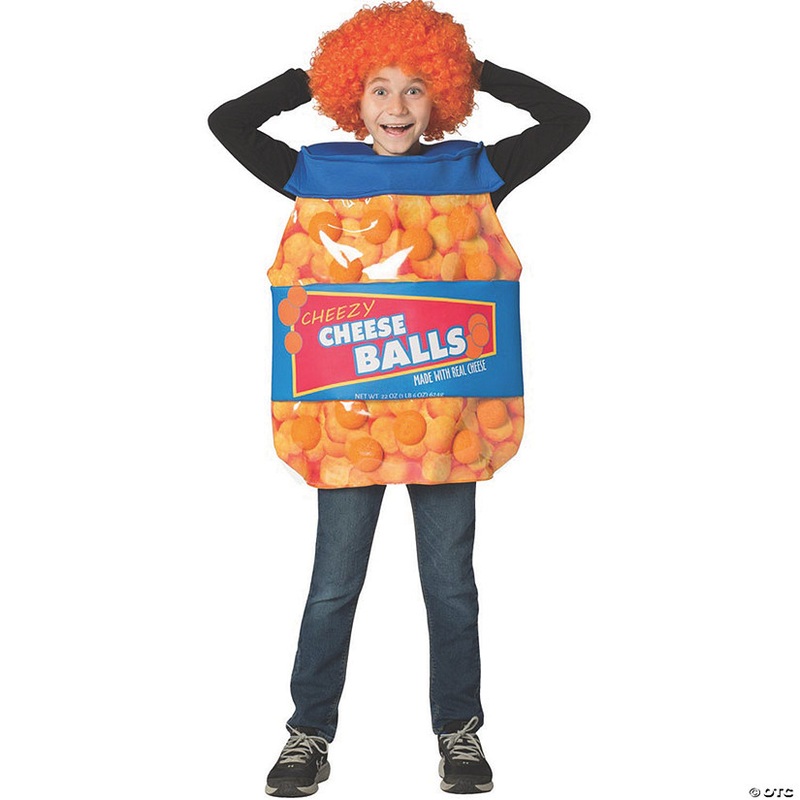 Kids Cheese Balls Costume – Small/Medium
