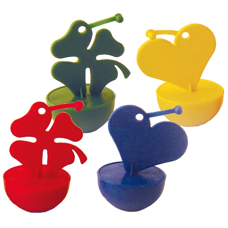 4 colorful balloon weights happiness & love 50g