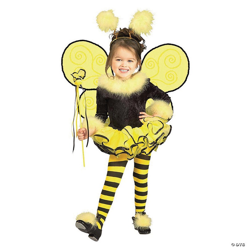 Girls Tutu Bumblebee Costume|SMALL