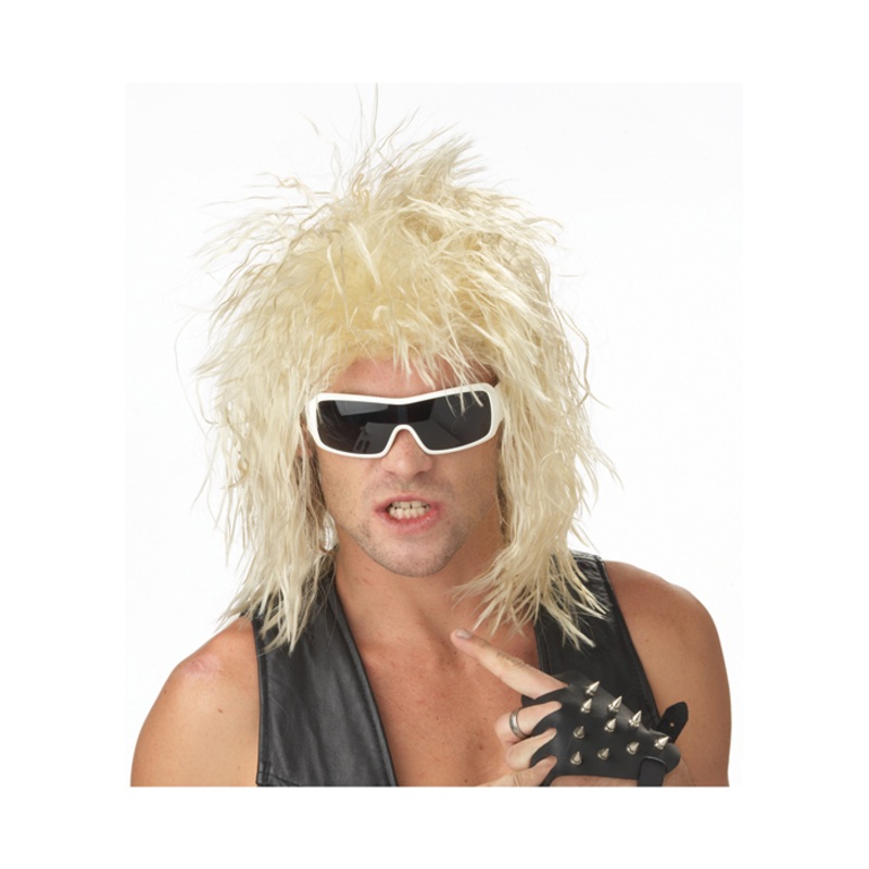 Rockin’ Dude Costume Wig (Blonde)