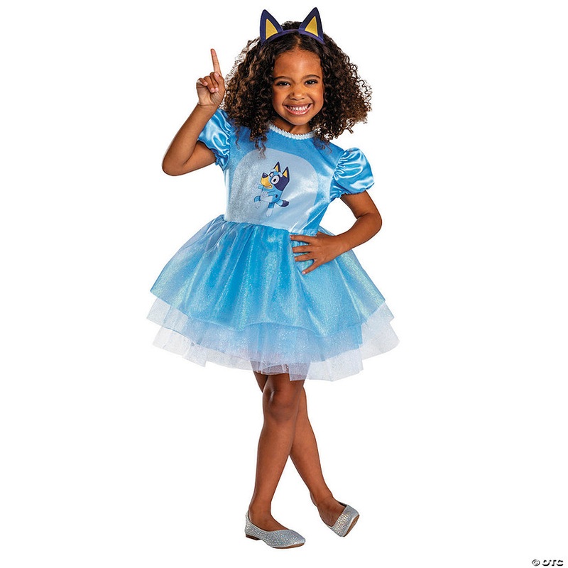 Toddler Classic Bluey Bluey Dress Costume