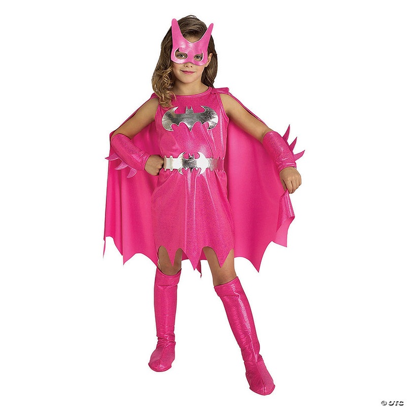 Girl’s Deluxe Pink Batgirl Costume