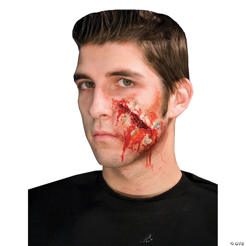 Safely Pinned 4 Gash Prosthetic