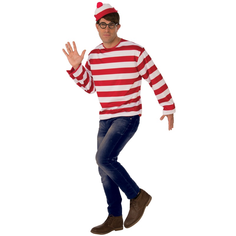Where’s Waldo Adult Costume Standard