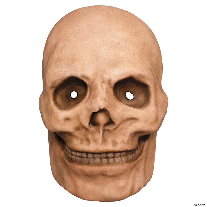 10 x 6 Catacomb Skull Plastic Overhead Mask – One Size