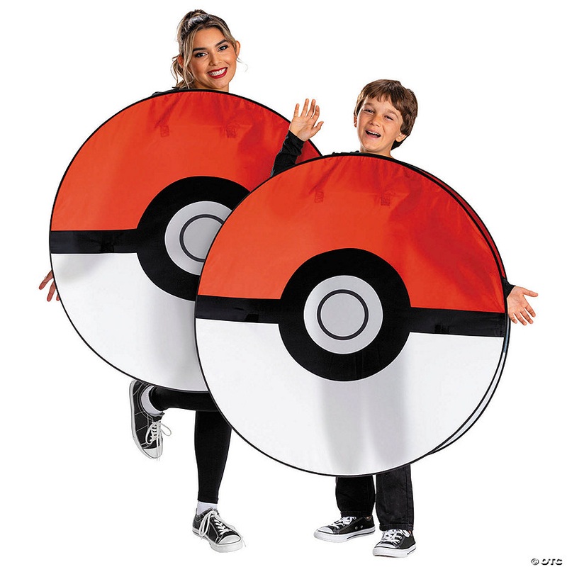 Kids Deluxe Pokmon Pok Ball Pop-Out Costume – One Size