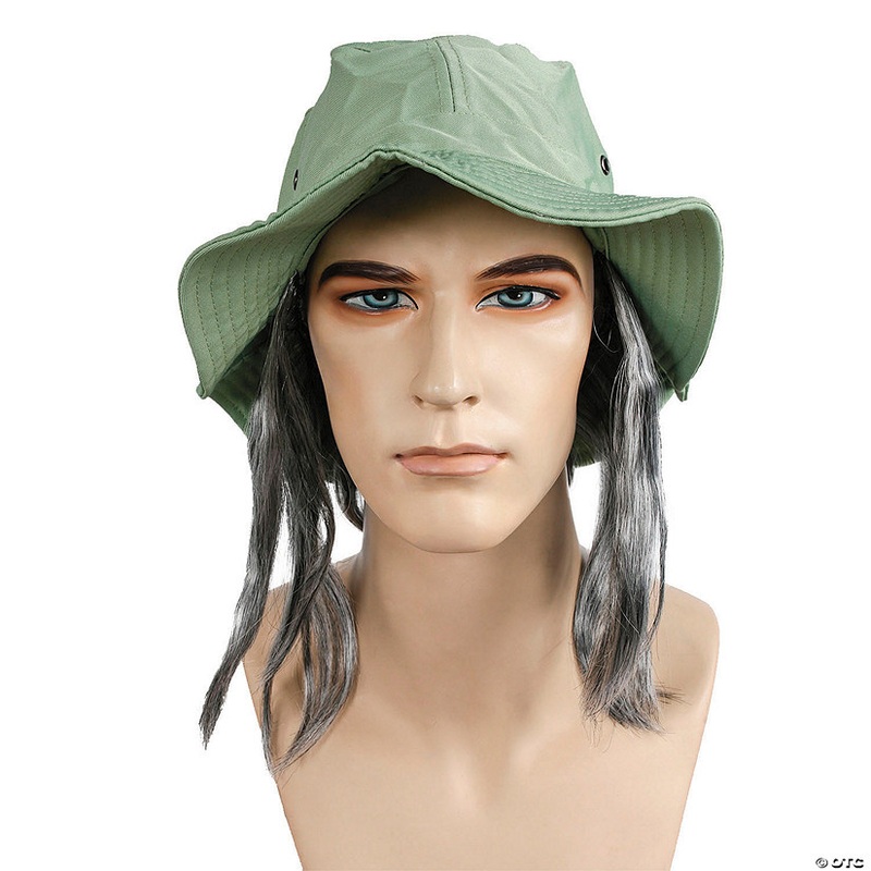 Men’s Tramp Clown Hat With Hair