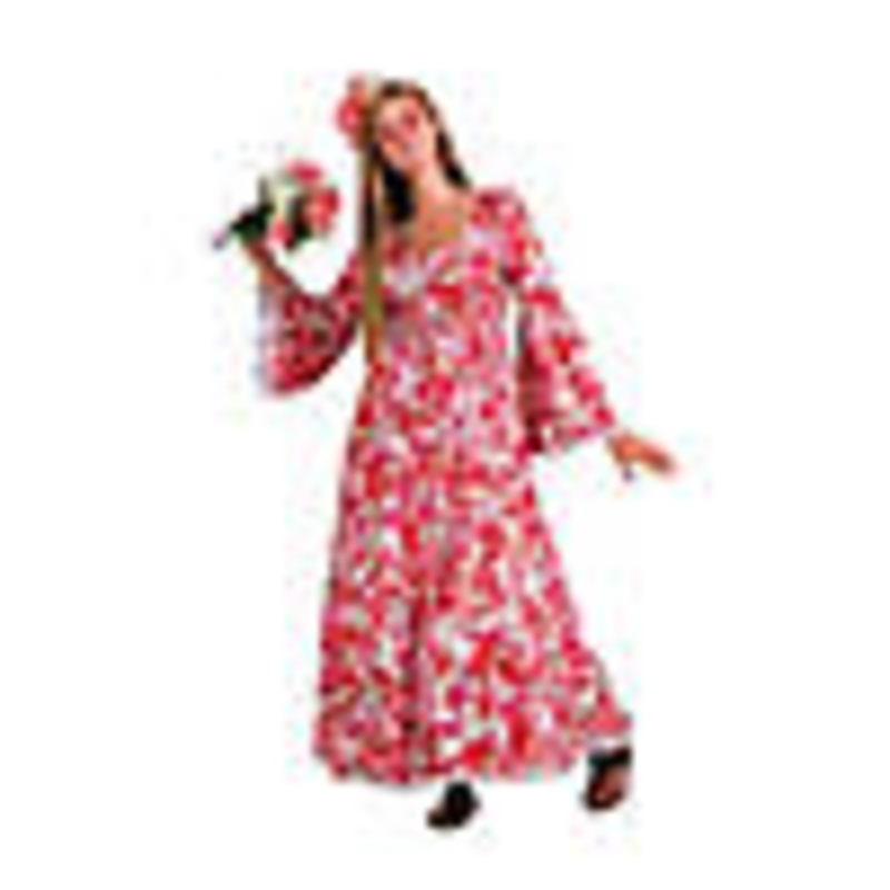 Womens Hippie Flower Child Costume – Standard