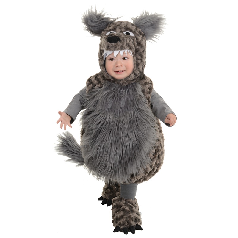 Wolf Toddler Costume Medium|Medium|Large|X-Large