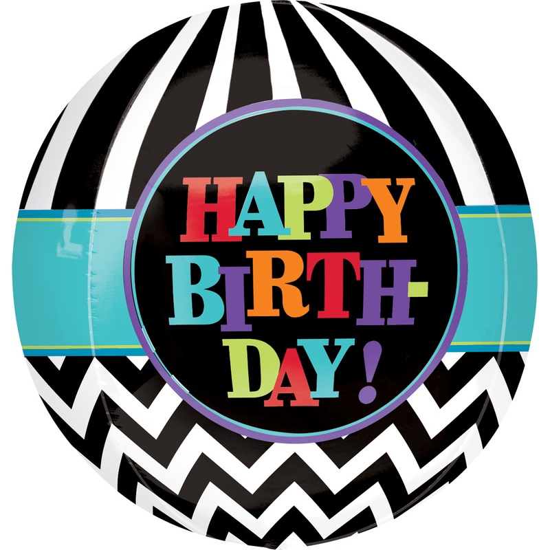 Ball balloon Birthday Black & White