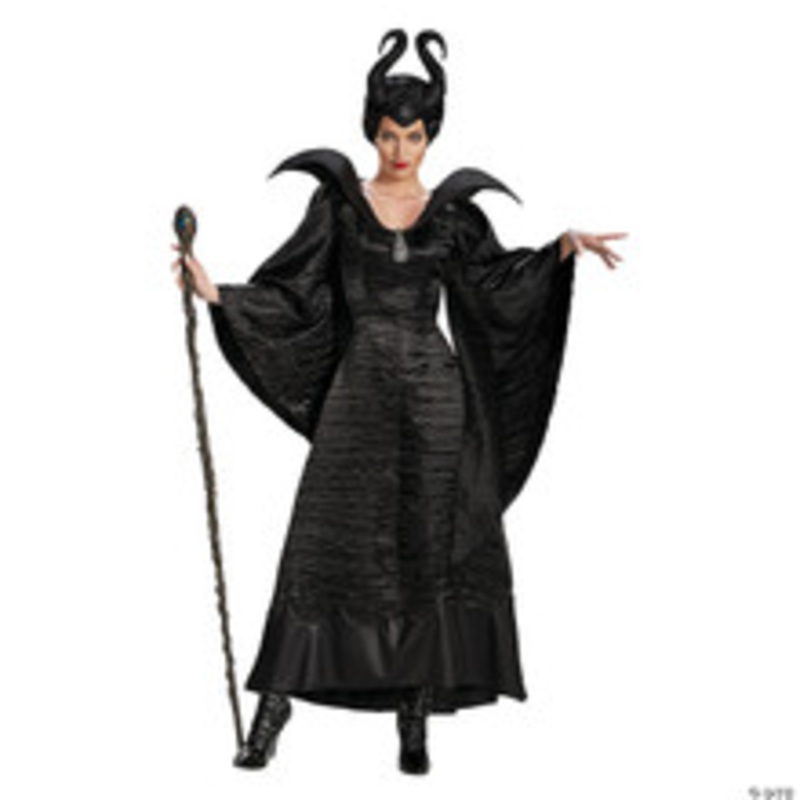 Black Christening Maleficent Costume for Women