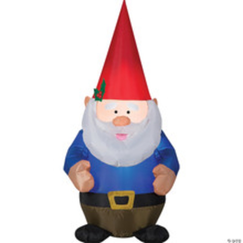 Blow Up Inflatable Gnome Outdoor Yard Decoration