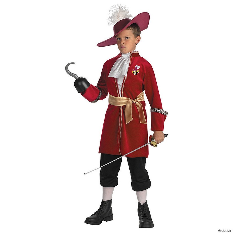 Boys Captain Hook Costume|B4TO6|TOD 3T-4T