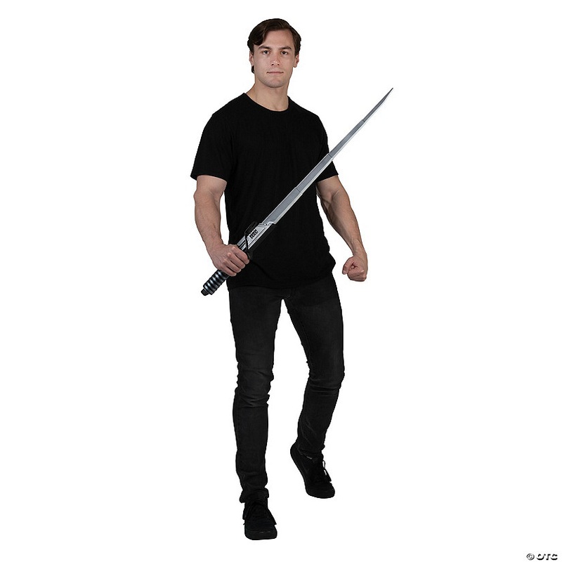 Star Wars The Mandalorian Light-Up Darksaber with Retractable Blade