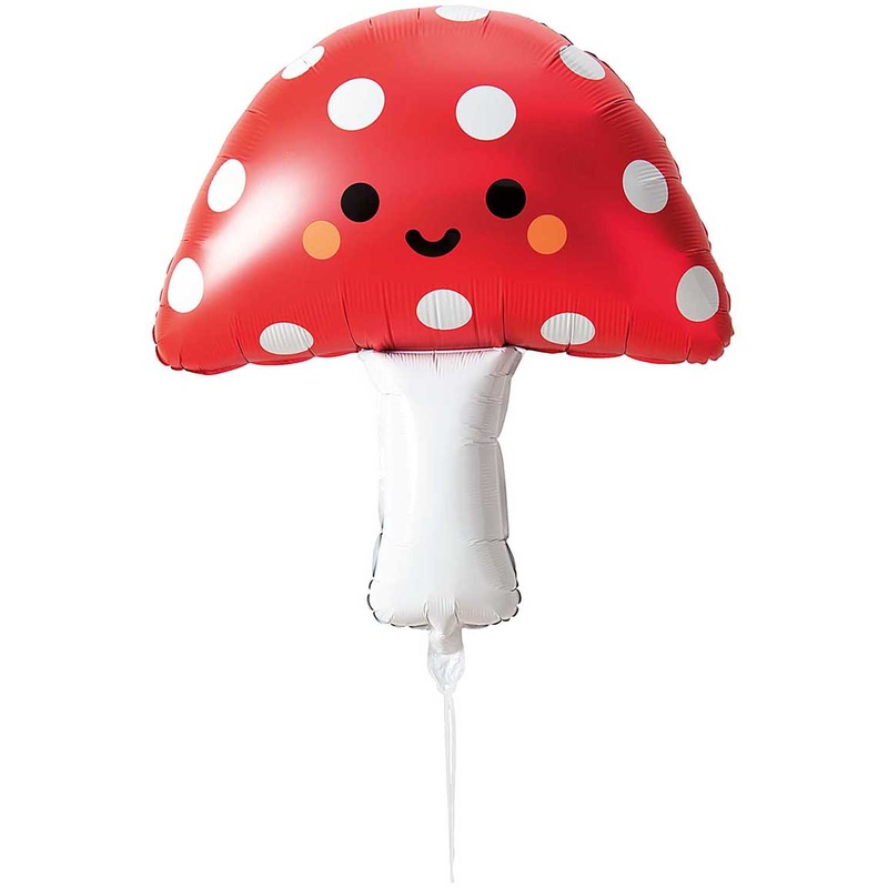 Fly agaric foil balloon 65x85cm