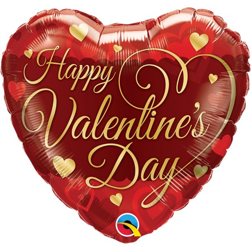 Honey your my Valentine balloon 45cm