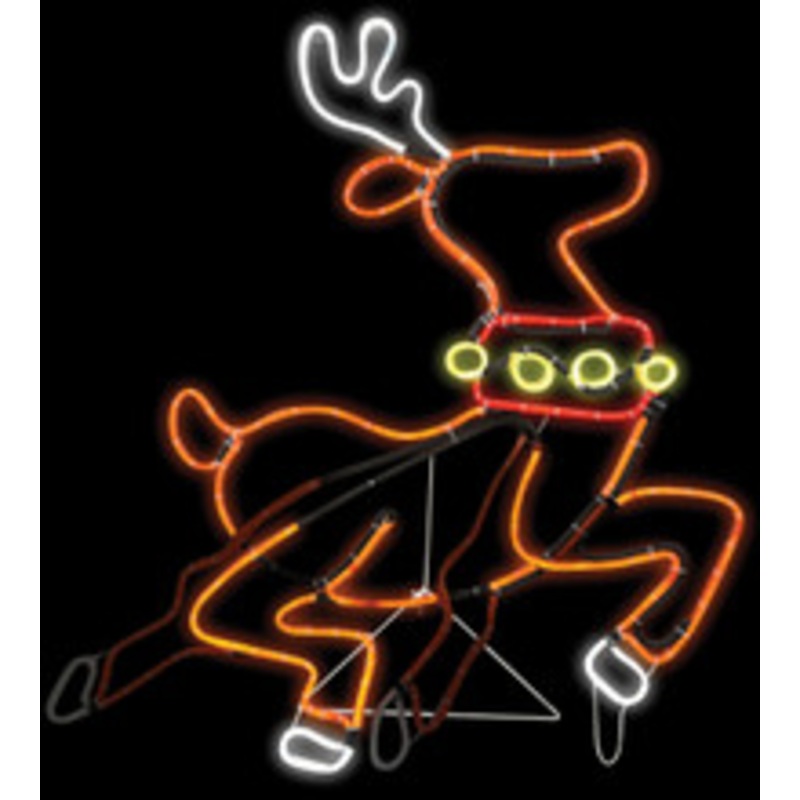 LIGHT GLO REINDEER ANIMATED
