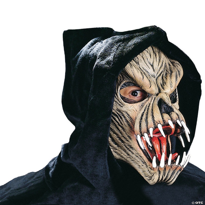 Men’s Fang Face Monster Halloween Mask