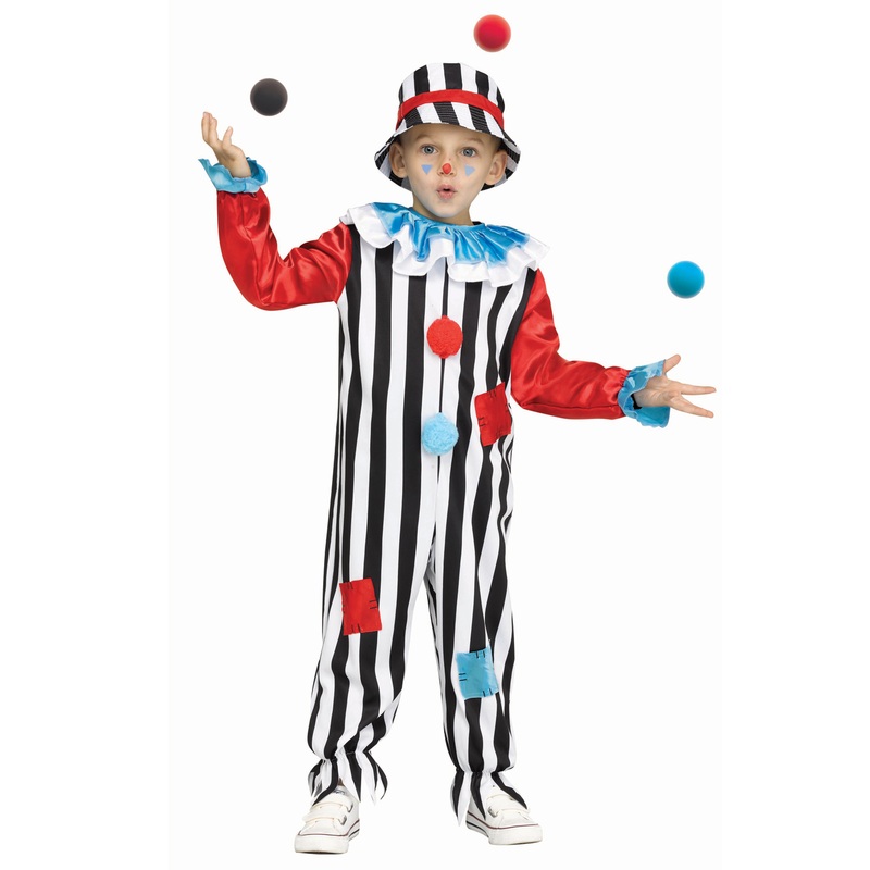 Carnival Clown Toddler Costume Small (2T)