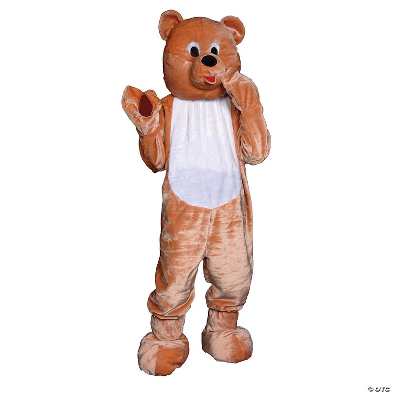 Kids Brown Bear Mascot Costume – Large 12-14