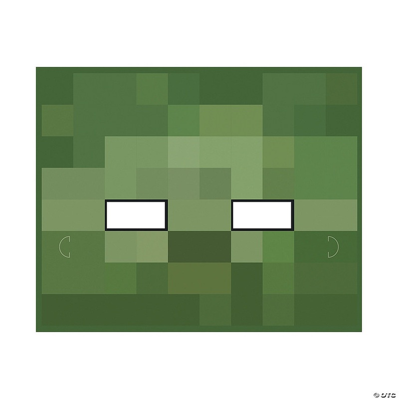 Minecraft<sup></sup> Paper Masks – 8 Pc.