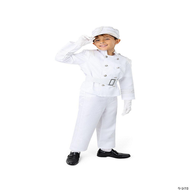 White Marching Band Costume XL