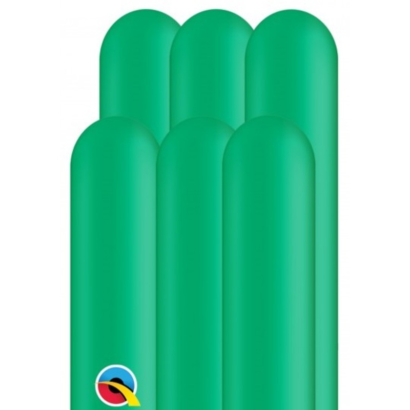 100 modeling balloons 260Q green 1.5m