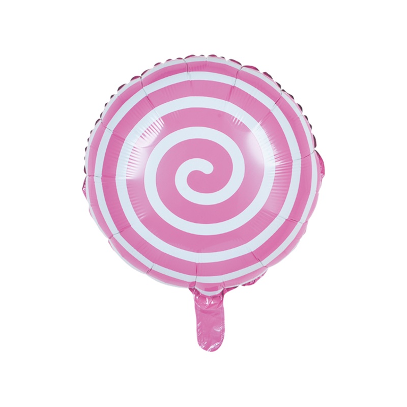 Foil balloon Lollipop pink 45cm