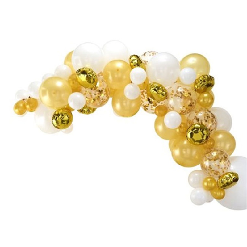 Gold balloon garland 70 pieces
